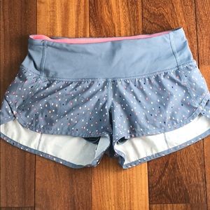 EUC Lululemon speedy short. Size 4
